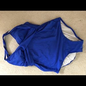 Maternity Swim Suit XXL blue